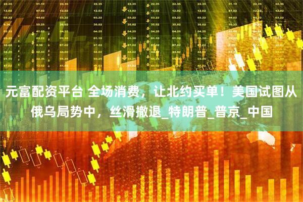 元富配资平台 全场消费，让北约买单！美国试图从俄乌局势中，丝滑撤退_特朗普_普京_中国